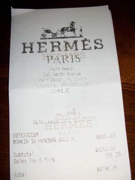 hermes receipt fake|authentic hermes birkin.